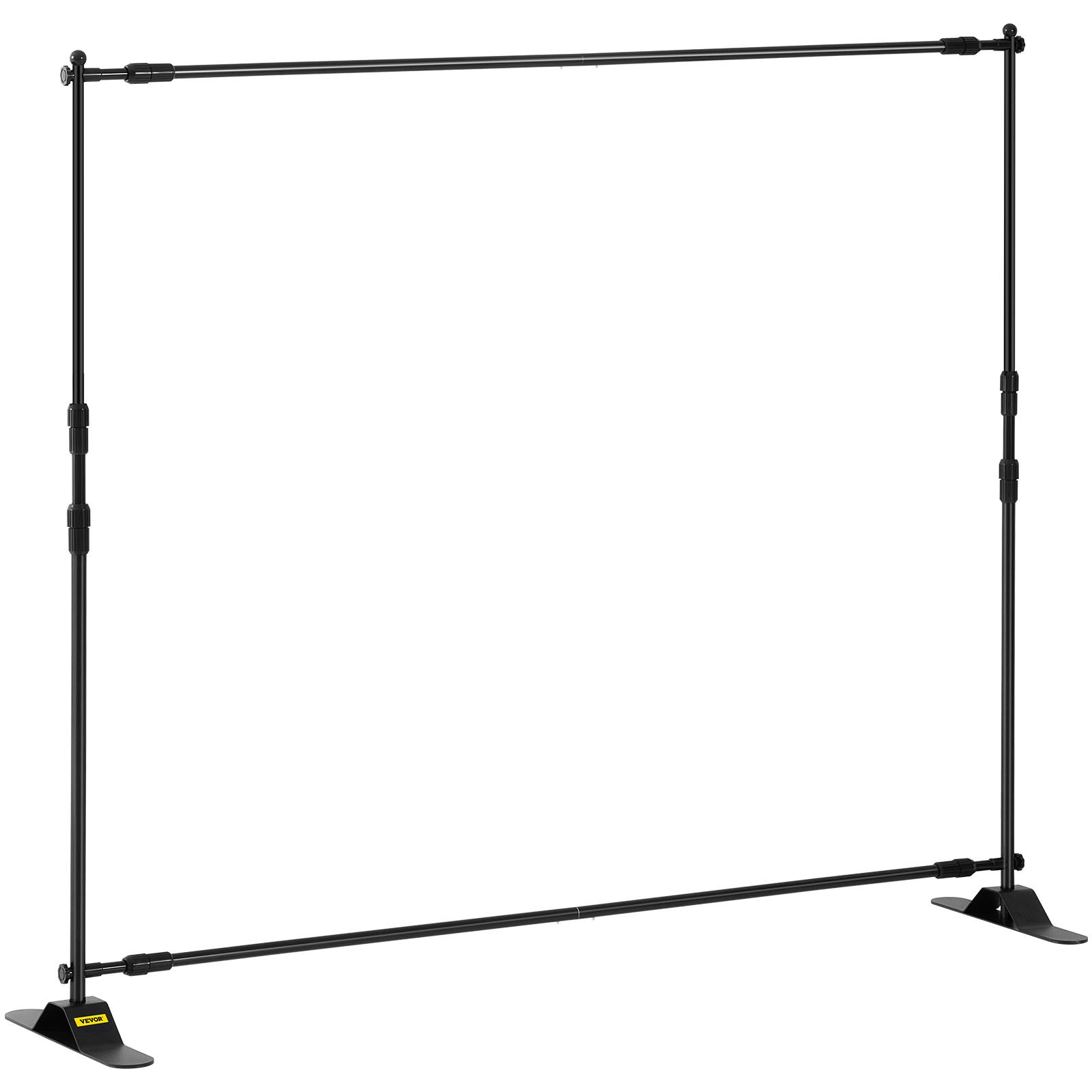 Telecopic frame stand for banners