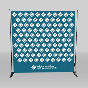Step and repeat frame banner